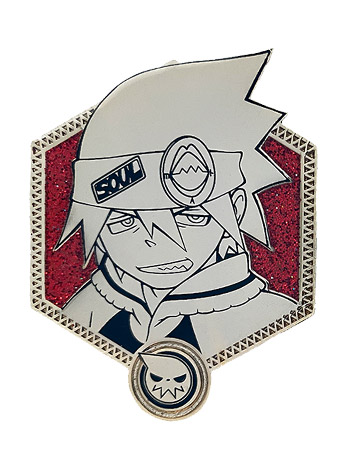 Soul Eater Golden Series Soul Eater Evans Enamel Pin Gallery Image 2