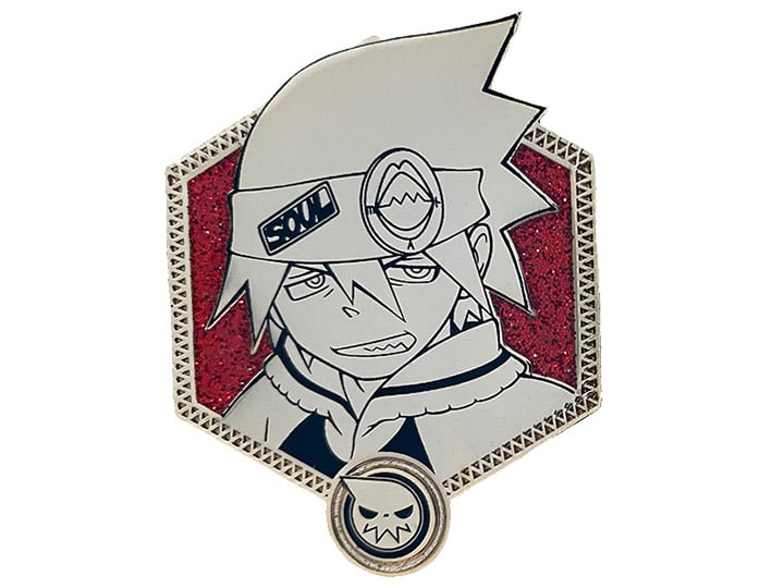 Soul Eater Golden Series Soul Eater Evans Enamel Pin Gallery Image 1