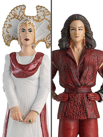 Doctor Who Figurine Collection Time Lords Series Set #4 The Inquisitor and the Rani Gallery Image 2