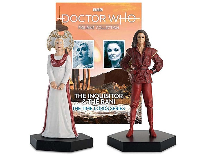 Doctor Who Figurine Collection Time Lords Series Set #4 The Inquisitor and the Rani Gallery Image 3