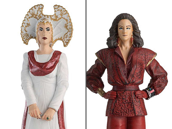 Doctor Who Figurine Collection Time Lords Series Set #4 The Inquisitor and the Rani Gallery Image 1