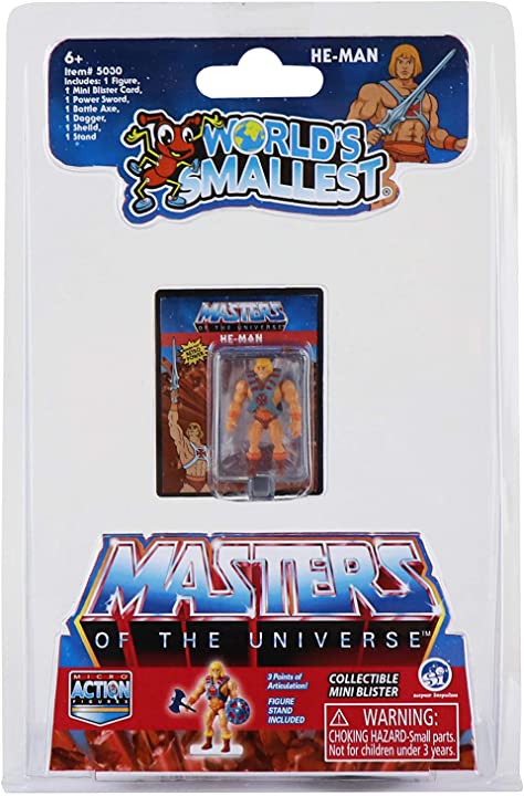 Masters of the Universe World’s Smallest He-Man Micro Action Figure Gallery Image 3