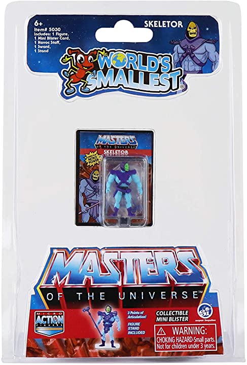 Masters of the Universe World’s Smallest Skeletor Micro Action Figure Gallery Image 3
