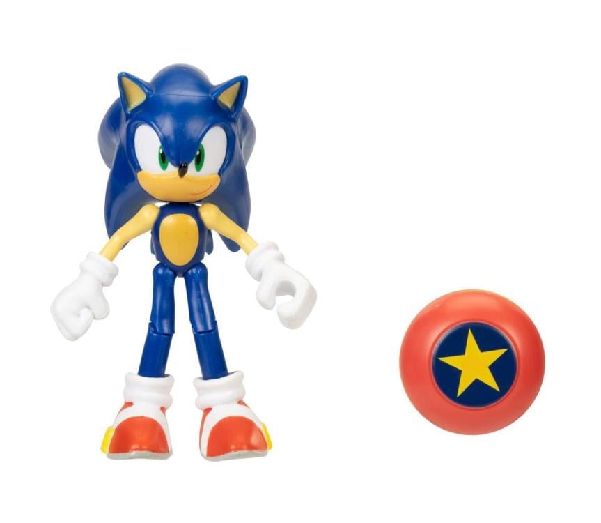 Sonic The Hedgehog Sonic 4-Inch Scale Figure Gallery Image 4