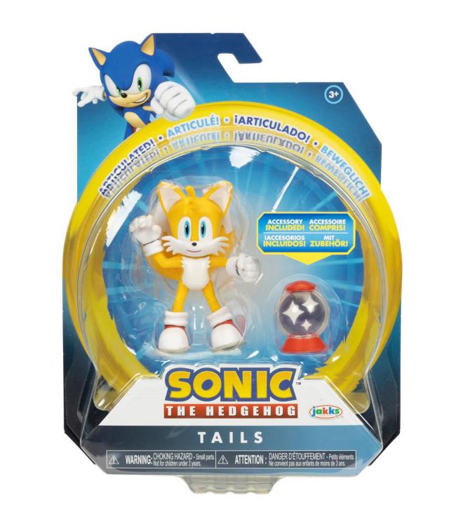 Sonic The Hedgehog 4" Tails Figure Gallery Image 5