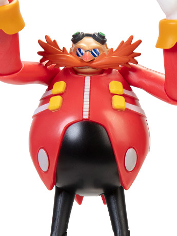 Sonic The Hedgehog 4" Dr. Eggman Figure Gallery Image 2