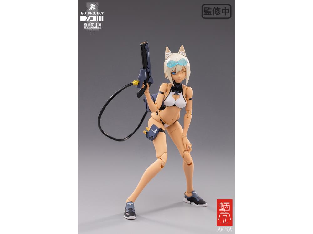 GN Project WOLF-001 Swimwear 1/12 Scale Figure & Equipment Set Gallery Image 14