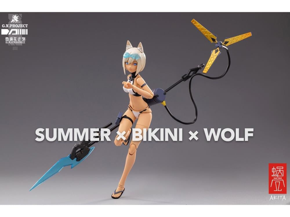 GN Project WOLF-001 Swimwear 1/12 Scale Figure & Equipment Set Gallery Image 28