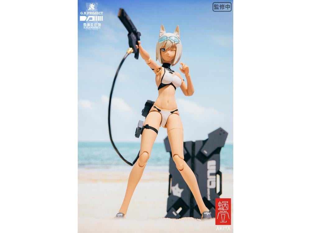 GN Project WOLF-001 Swimwear 1/12 Scale Figure & Equipment Set Gallery Image 20