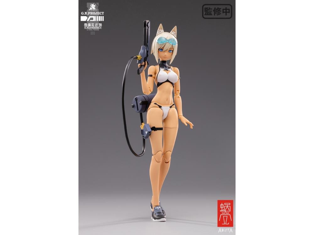 GN Project WOLF-001 Swimwear 1/12 Scale Figure & Equipment Set Gallery Image 13