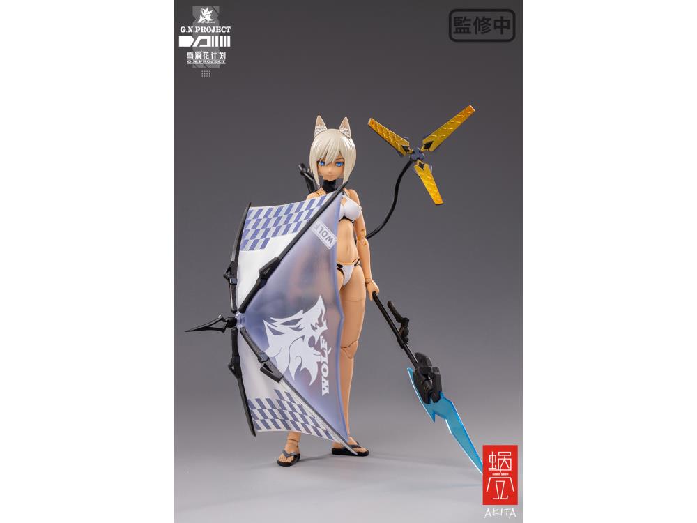 GN Project WOLF-001 Swimwear 1/12 Scale Figure & Equipment Set Gallery Image 10