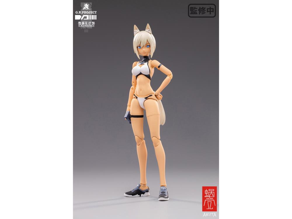 GN Project WOLF-001 Swimwear 1/12 Scale Figure & Equipment Set Gallery Image 7