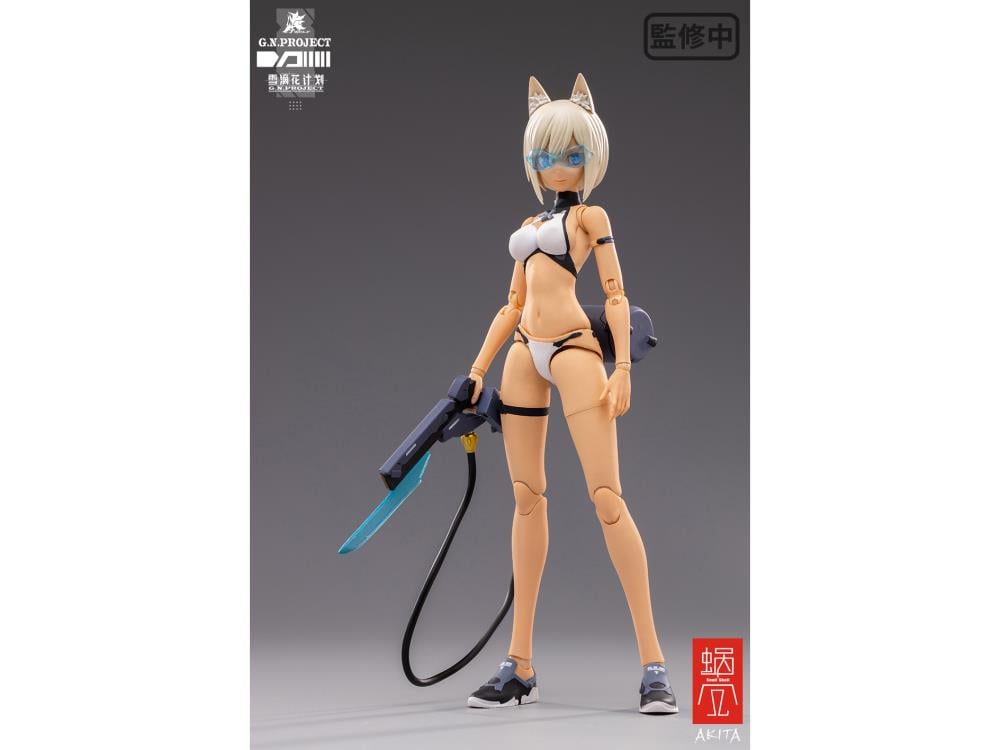 GN Project WOLF-001 Swimwear 1/12 Scale Figure & Equipment Set Gallery Image 16