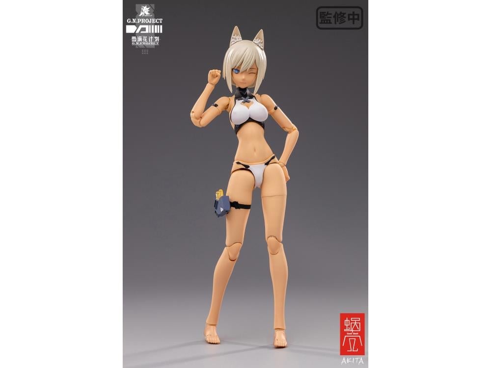 GN Project WOLF-001 Swimwear 1/12 Scale Figure & Equipment Set Gallery Image 6