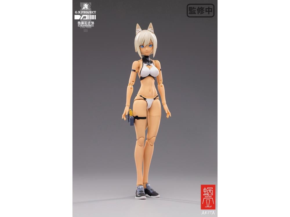 GN Project WOLF-001 Swimwear 1/12 Scale Figure & Equipment Set Gallery Image 3