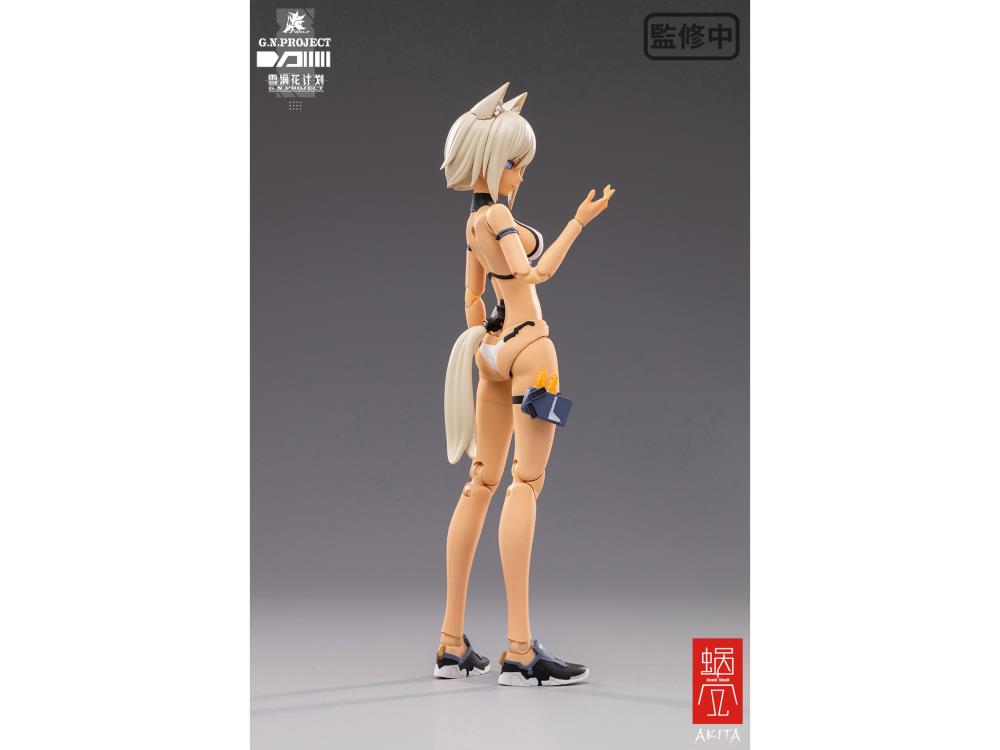 GN Project WOLF-001 Swimwear 1/12 Scale Figure & Equipment Set Gallery Image 5