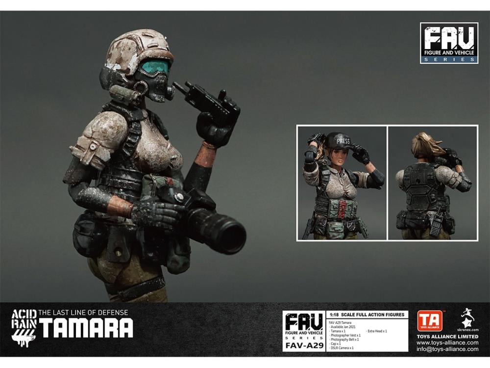 アシッドレイン ACID RIN FAV-A29 タマラ 1/18スケール Acid Rain FAV-A29 Tamara Action Figure