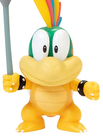 World of Nintendo 2.50" Lemmy Koopa Limited Articulation Figure Gallery Image 2