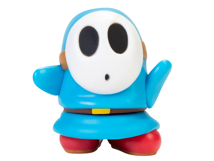 World of Nintendo 2.50" Shy Guy (Light Blue) Limited Articulation Figure Gallery Image 1