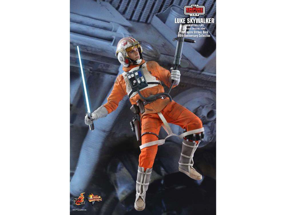 Star Wars: The Empire Strikes Back 40th Anniversary MMS585 Luke Skywalker 1/6 Scale Collectible Figure Gallery Image 9