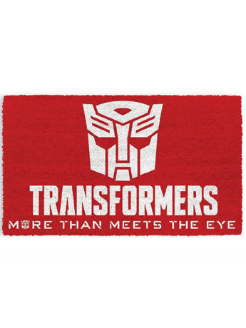 Transformers "More Than Meets The Eye" Logo Door Mat Gallery Image 2