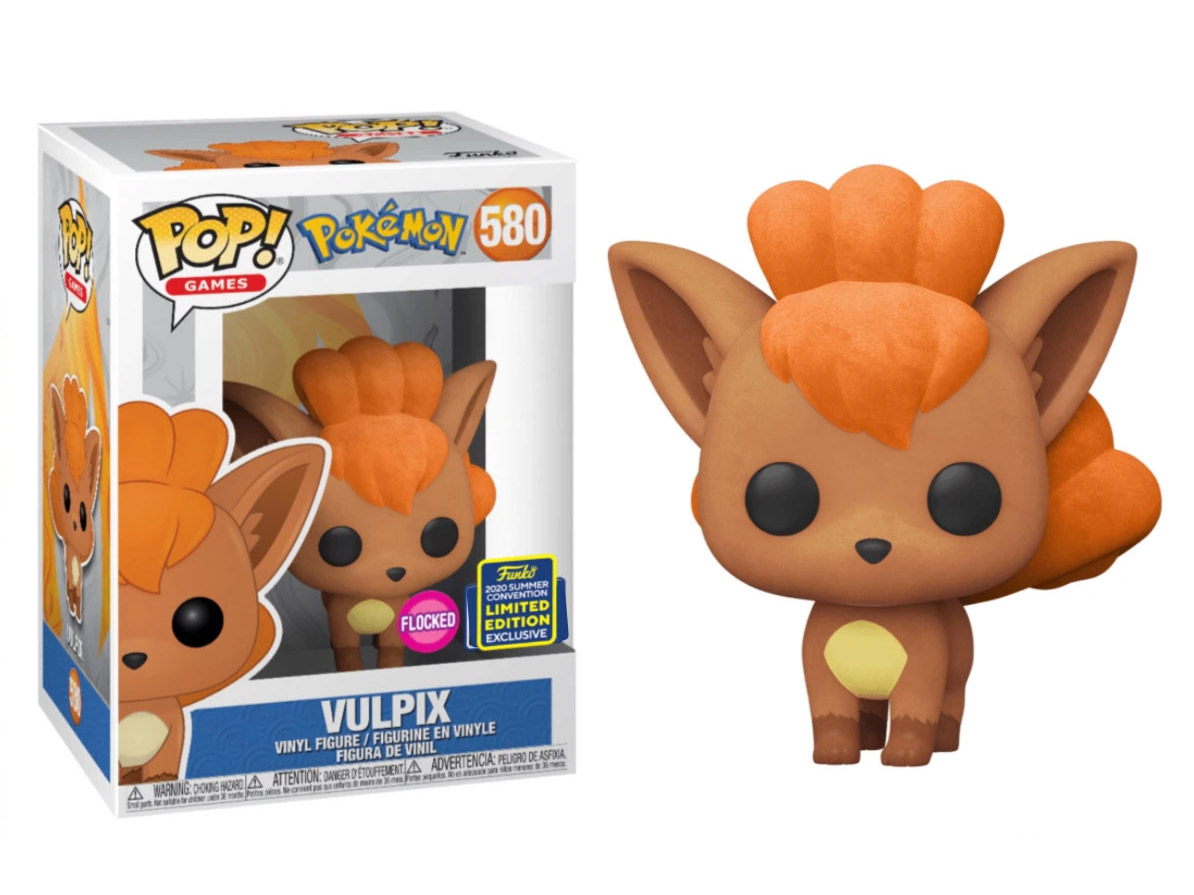Pop! Games: Pokemon - Vulpix (Flocked) Exclusive Gallery Image 1
