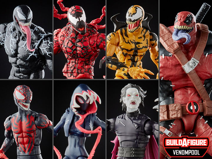 Venom Marvel Legends Wave 2 Figures (Venompool BAF)