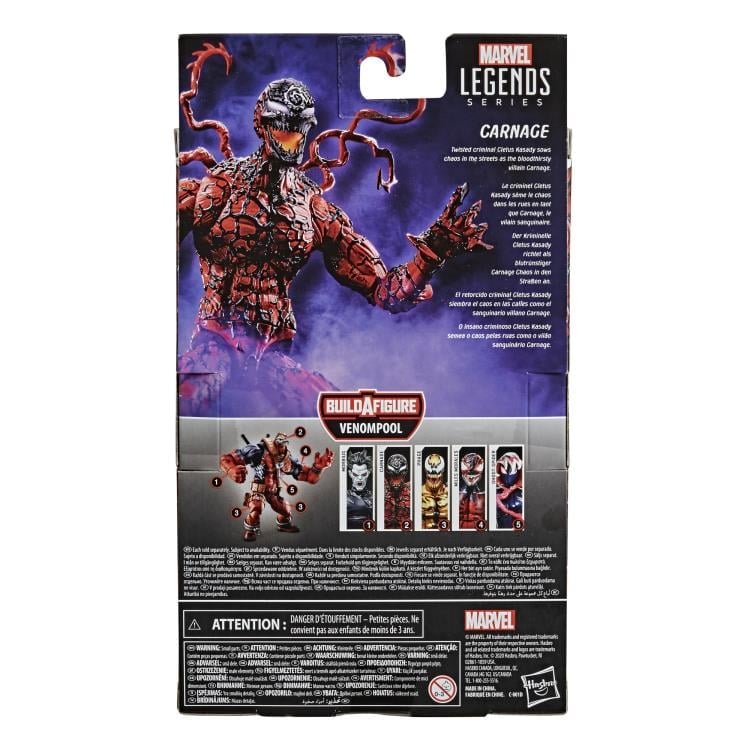 Venom Marvel Legends Carnage Action Figure (Venompool BAF) Gallery Image 12