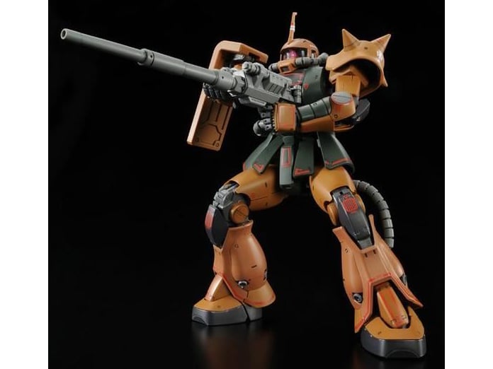 Gundam MG 1/100 MS-06FS Zaku II (Garma Zabi Custom) Exclusive Model Kit Gallery Image 6