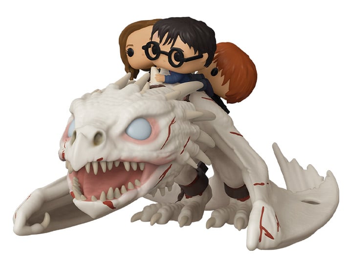 Pop! Rides: Harry Potter - Dragon w/Harry, Ron, & Hermione Gallery Image 1