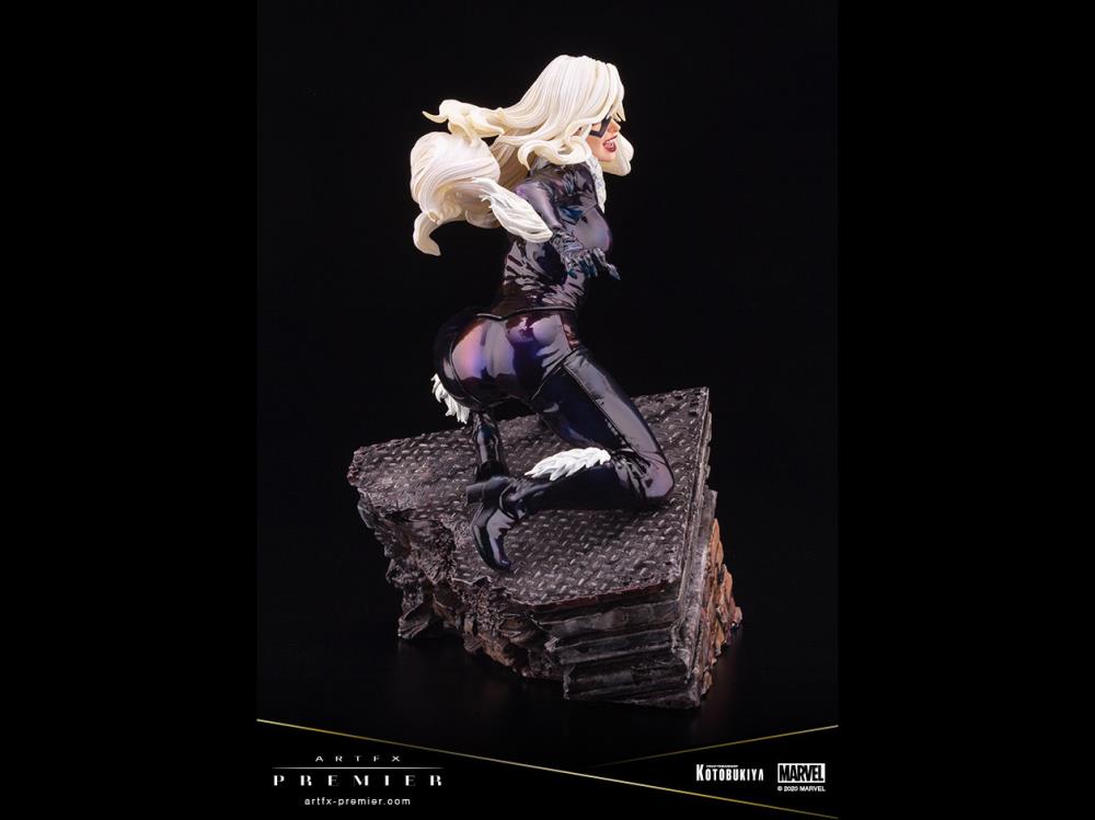 Marvel ArtFX Premier Black Cat Limited Edition Statue Gallery Image 11