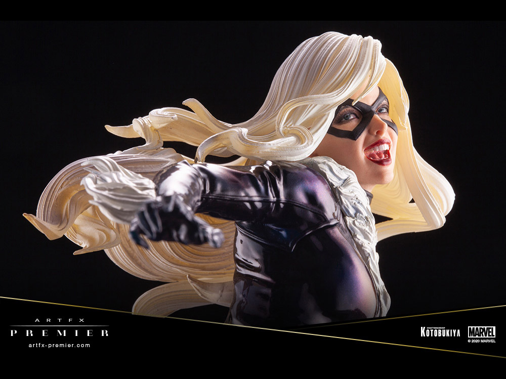Marvel ArtFX Premier Black Cat Limited Edition Statue Gallery Image 14