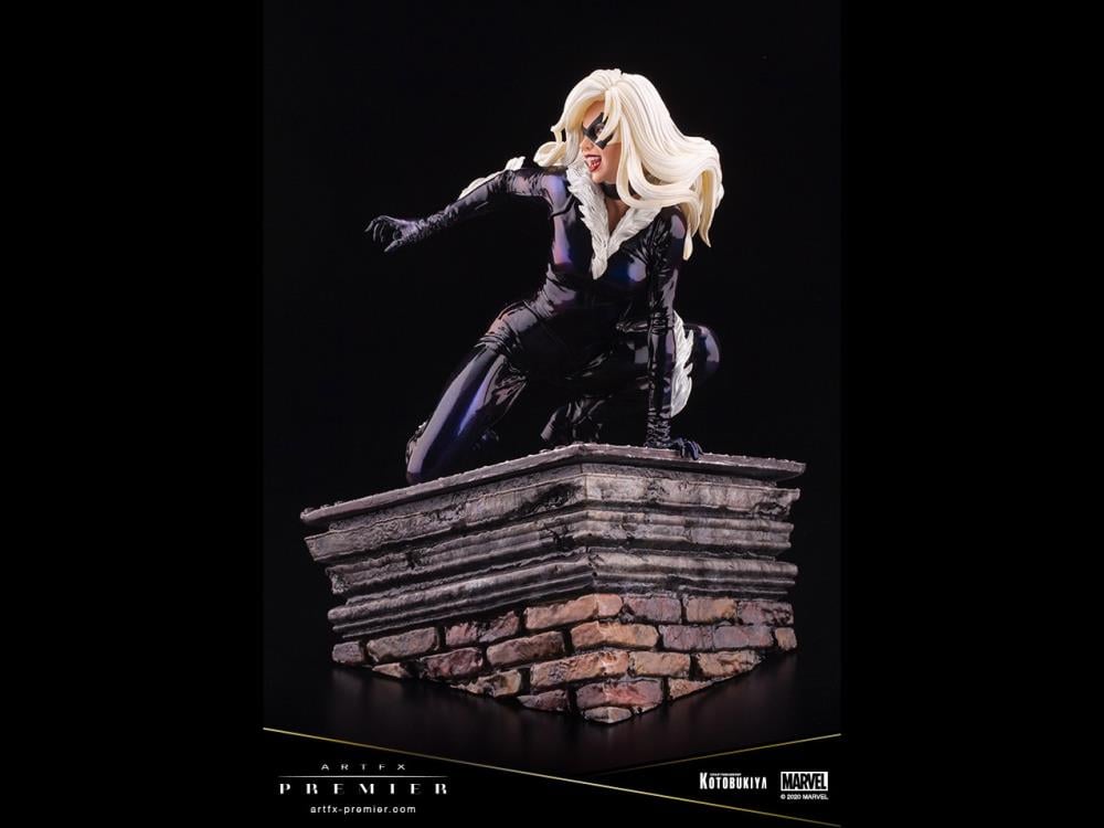 Marvel ArtFX Premier Black Cat Limited Edition Statue Gallery Image 7