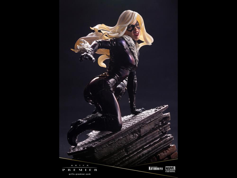 Marvel ArtFX Premier Black Cat Limited Edition Statue Gallery Image 17