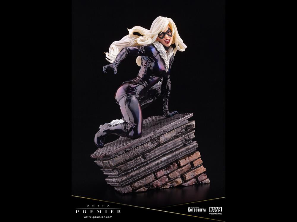 Marvel ArtFX Premier Black Cat Limited Edition Statue Gallery Image 4