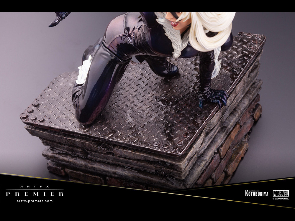 Marvel ArtFX Premier Black Cat Limited Edition Statue Gallery Image 16