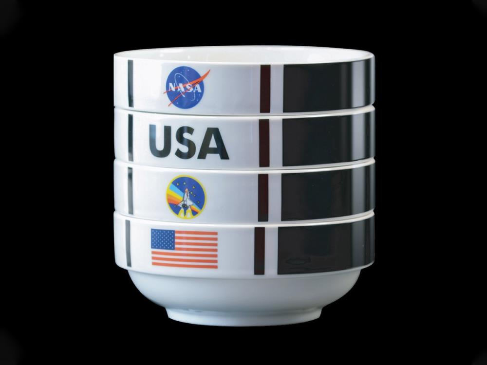 NASA Shuttle Stackable Bowls Set of 4 Gallery Image 3