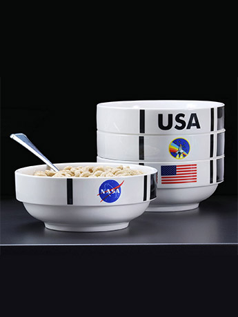 NASA Shuttle Stackable Bowls Set of 4 Gallery Image 2