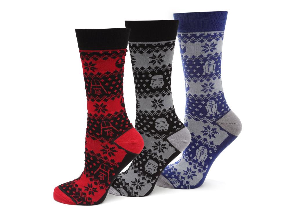 Star Wars Holiday Socks Three-Pack Gallery Image 3