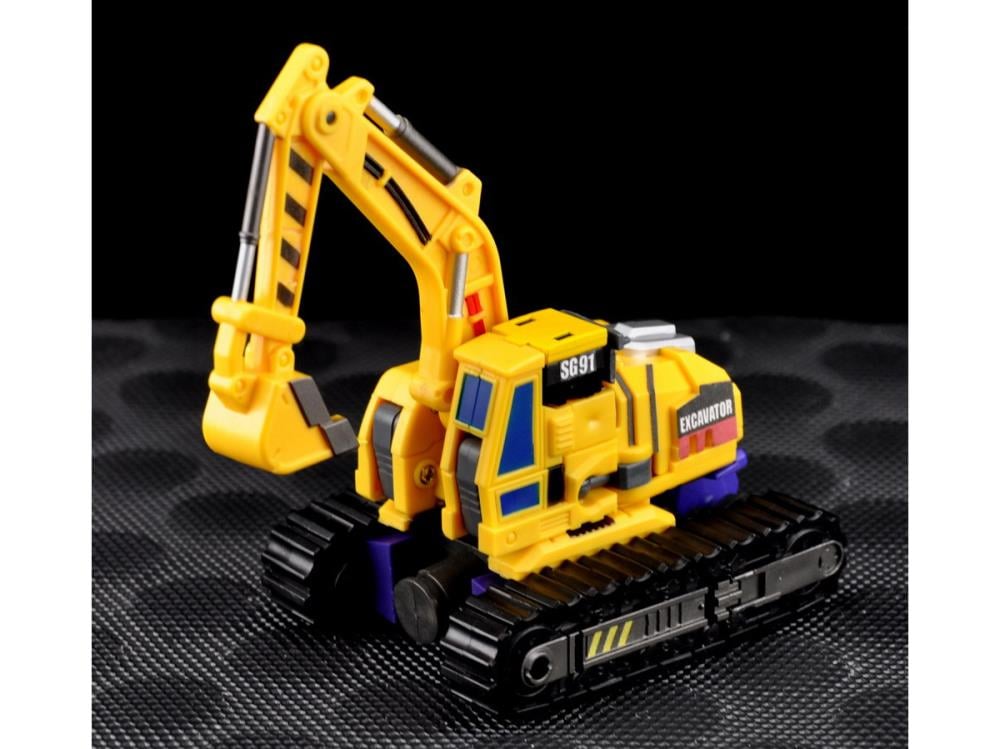 MTC-01A Yellow Giant Set A (Bulldozer & Excavator) Gallery Image 3
