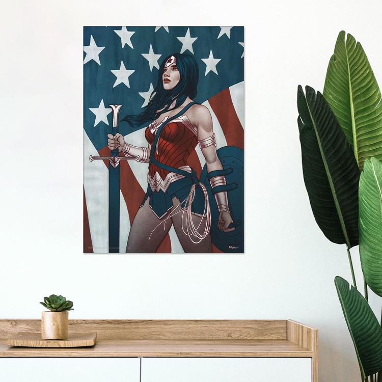 DC Comics Wonder Woman (Star Spangled Banner) MightyPrint Wall Art Gallery Image 3