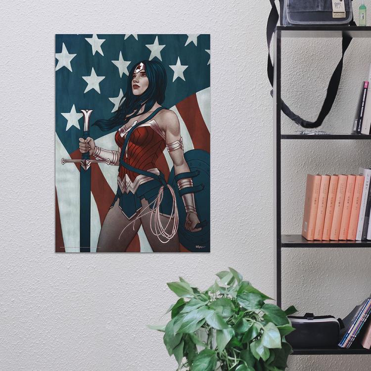 DC Comics Wonder Woman (Star Spangled Banner) MightyPrint Wall Art Gallery Image 6