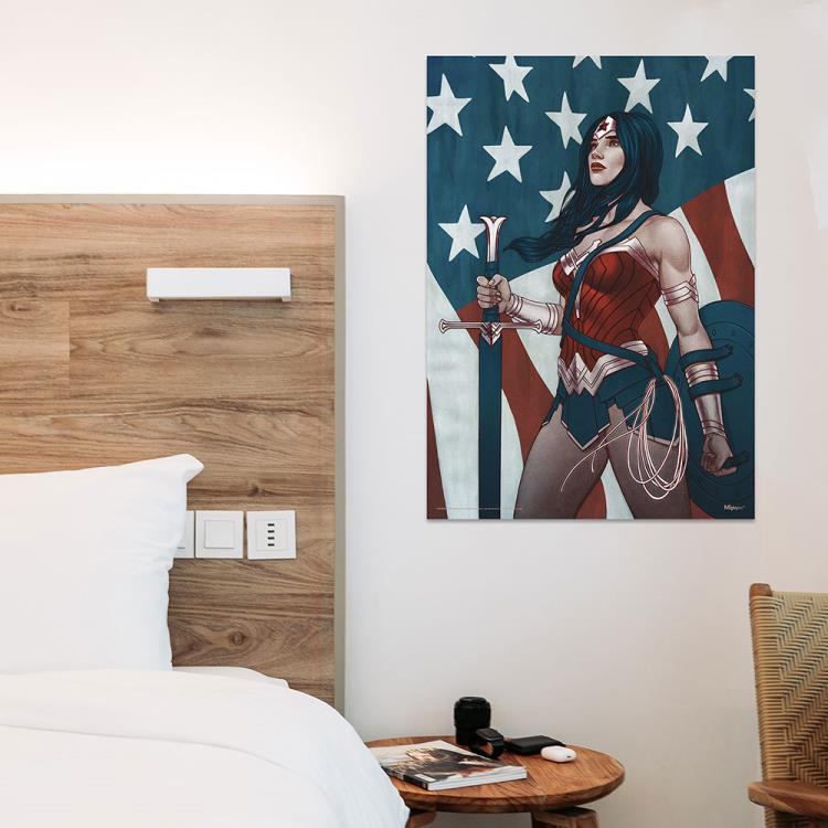 DC Comics Wonder Woman (Star Spangled Banner) MightyPrint Wall Art Gallery Image 4
