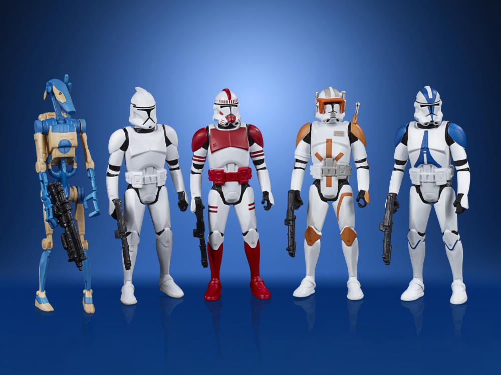 Star Wars Celebrate the Saga Galactic Republic 3.75" Pack of 5 Figures Gallery Image 3