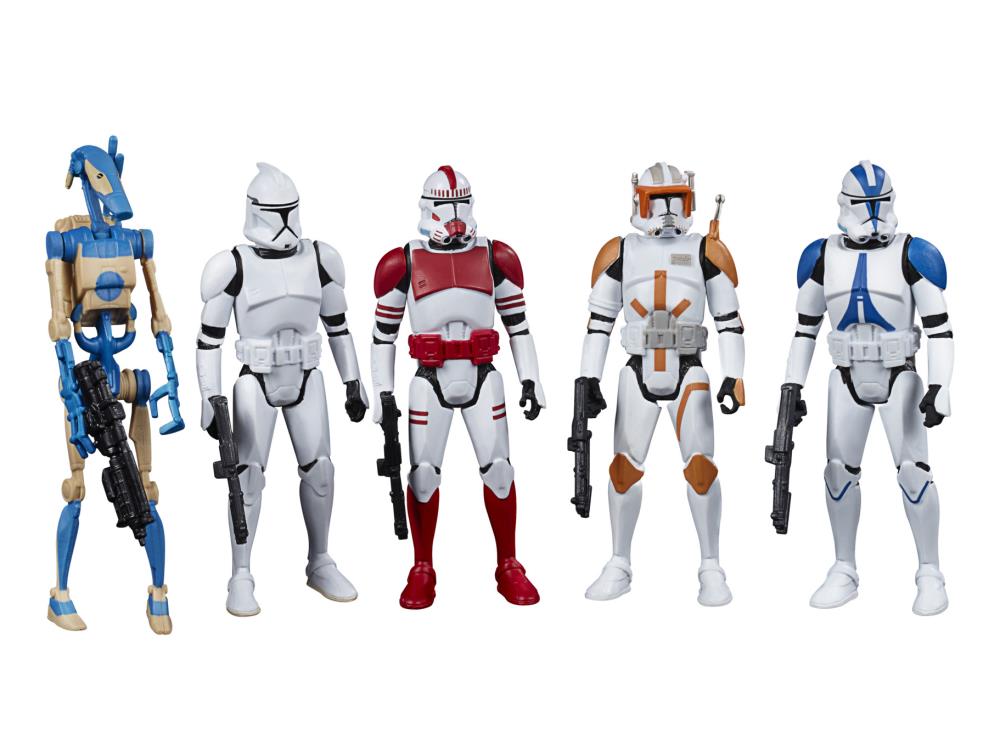 Star Wars Celebrate the Saga Galactic Republic 3.75" Pack of 5 Figures Gallery Image 6
