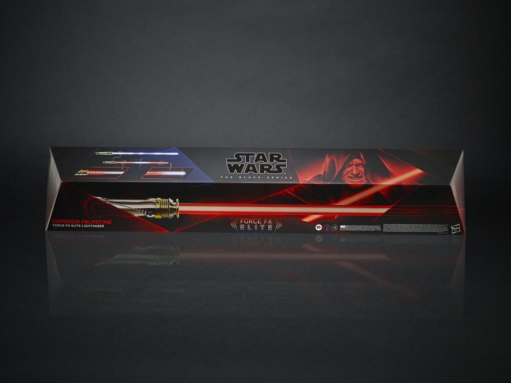 Star Wars: The Black Series Darth Sidious (Revenge of the Sith) Force FX Elite Lightsaber Gallery Image 10