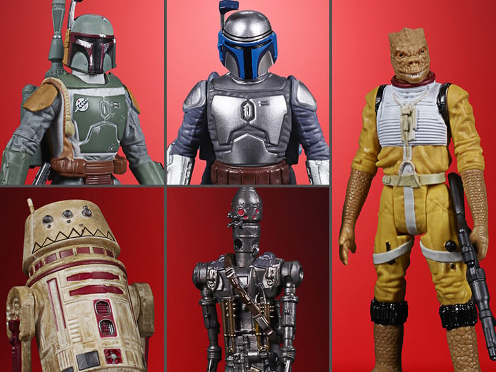 Star Wars Celebrate the Saga Bounty Hunter 3.75" Pack of 5 Figures Gallery Image 1