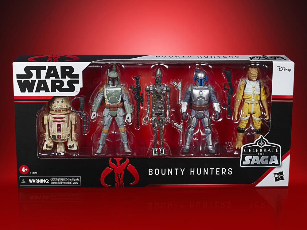 Star Wars Celebrate the Saga Bounty Hunter 3.75" Pack of 5 Figures Gallery Image 7