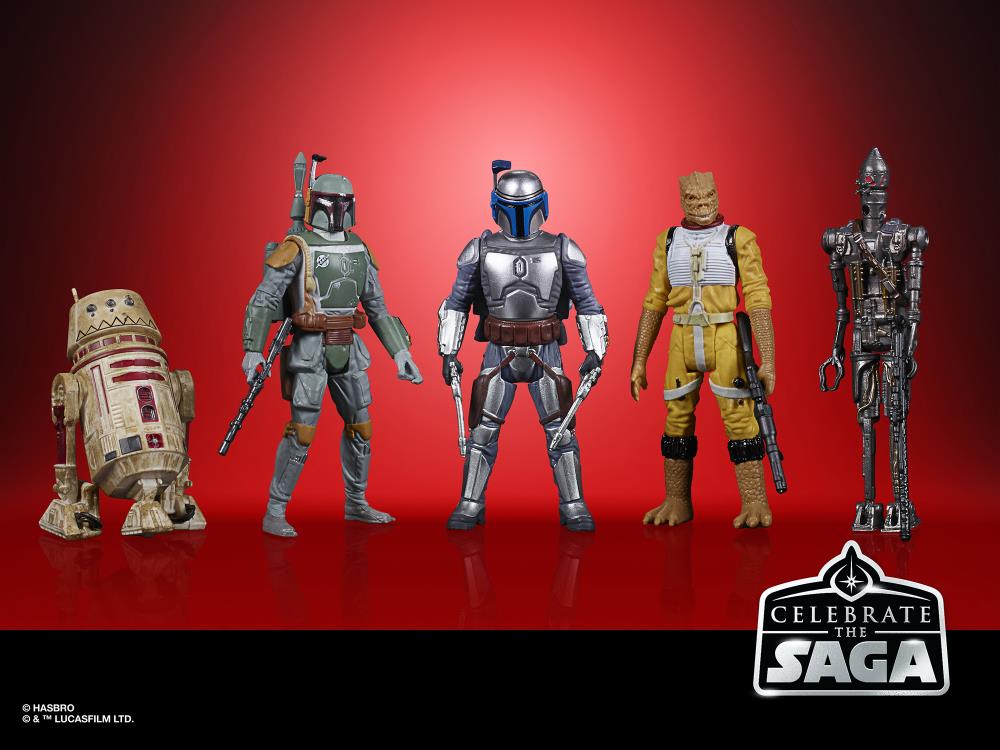 Star Wars Celebrate the Saga Bounty Hunter 3.75" Pack of 5 Figures Gallery Image 3