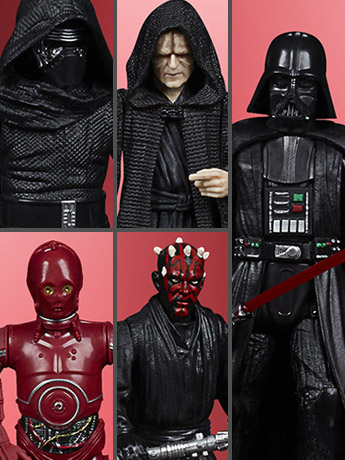 Star Wars Celebrate the Saga Sith 3.75" Pack of 5 Figures Gallery Image 2